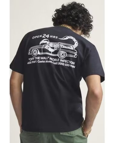 VANS STING WAGON KURZARM-T-SHIRT SCHWARZ VN000PDABLK1