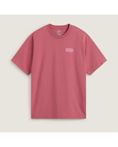 VANS OFF THE WALL EARTHBOUND LOOSE FIT T-SHIRT ROSA MAUVE MAUVEWD