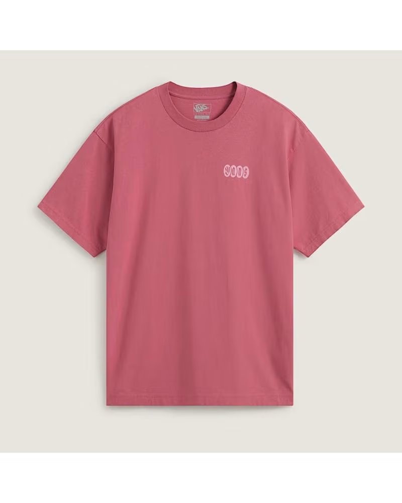 VANS OFF THE WALL EARTHBOUND LOOSE FIT T-SHIRT ROSA MAUVE MAUVEWD