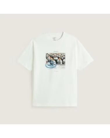 VANS OFF THE WALL CAMISETA VANS OFF THE WALL CON ESTAMPADO GRÁFICO VN000PCXFS81 MRSHMLLW