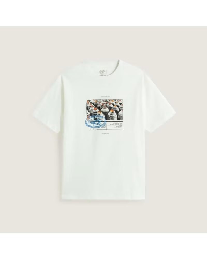 VANS OFF THE WALL CAMISETA VANS OFF THE WALL CON ESTAMPADO GRÁFICO VN000PCXFS81 MRSHMLLW