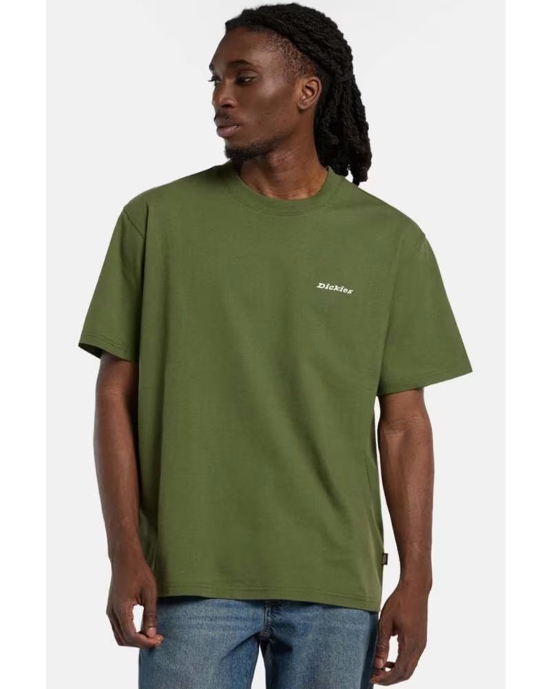 DICKIES Camiseta De Manga Corta Loretto en verde para hombre CYPRESS
