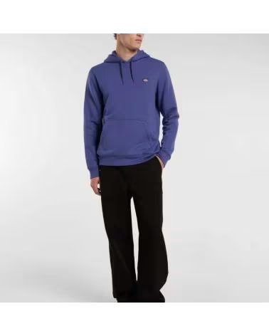 DICKIES FELPA CON CAPPUCCIO DK0A4XCDK421 BLU BLUE