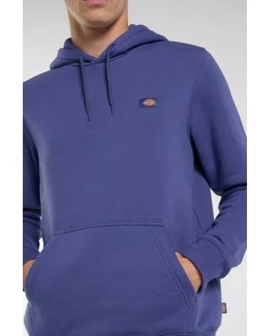 DICKIES FELPA CON CAPPUCCIO DK0A4XCDK421 BLU BLUE