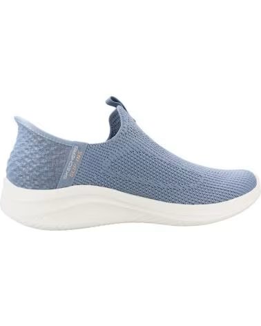 SKECHERS BASKETS SLIP-INS 150450S BLEU SLT