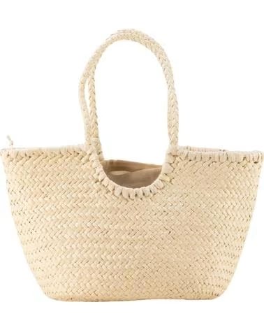 KESLEM BOLSA DE MÃO TRANÇADA F-B43019 BEGE BEIGE