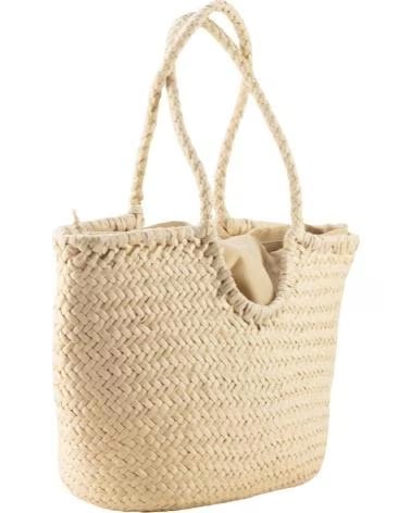 KESLEM BOLSA DE MÃO TRANÇADA F-B43019 BEGE BEIGE
