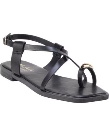 KESLEM SANDALE LU013 AVEC DÉTAIL MÉTALLIQUE NEGRO