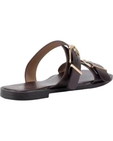 KESLEM SANDÁLIAS LU014 COM FIVELAS MARRON