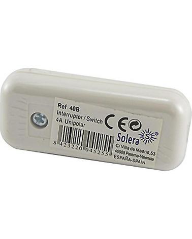 SOLERA INTERRUPTOR DE PASO UNIPOLAR 4A MULTICOLOR