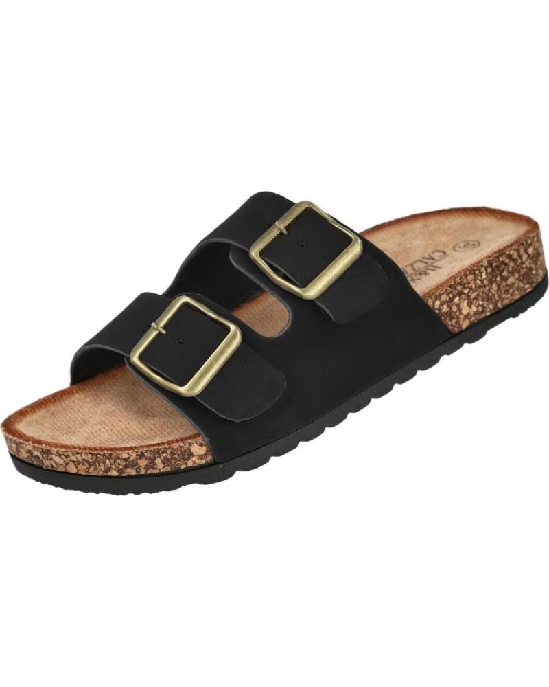 BUBBLE BOBBLE Sandalias 908-2 en negro para ninos unisex NEGRO