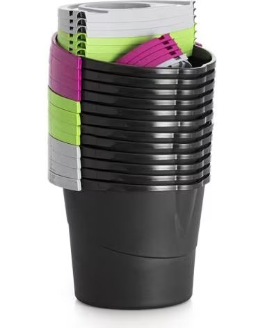 DECH CUBO DE LIMPIEZA PROFESIONAL MULTIUSOS CON ESCURRIDOR MULTICOLOR