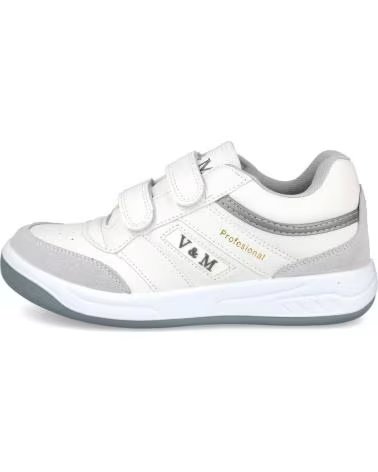 BUBBLE BOBBLE Zapatillas M802-8B en blanco para ninos unisex BLANCO