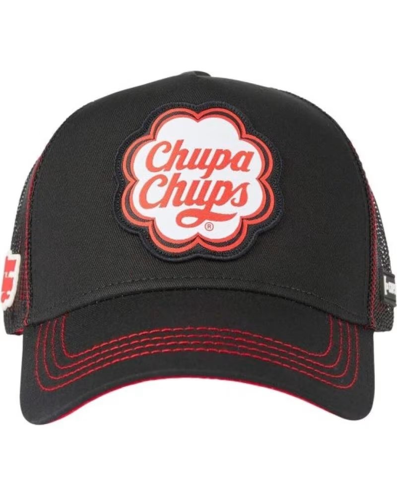 CAPSLAB GORRA NEGRA CHUPA CHUPS TRUCKER CAP NEGRO