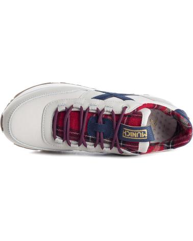 MUNICH SUNSET 27 WHITE-BLUE-RED CASUAL SNEAKERS BLANCO-AZUL-ROJO