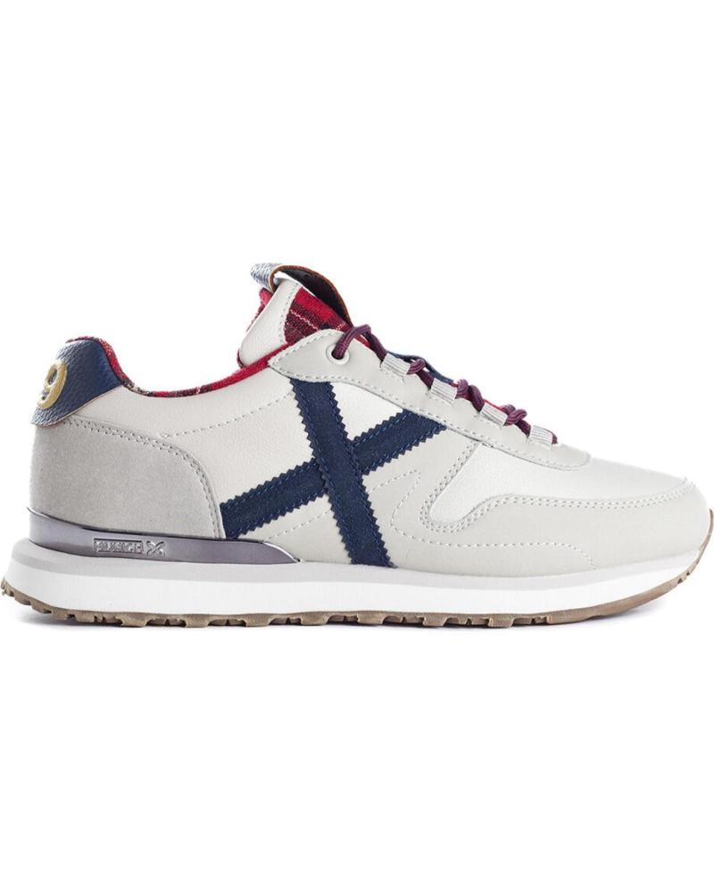 MUNICH SUNSET 27 WHITE-BLUE-RED CASUAL SNEAKERS BLANCO-AZUL-ROJO