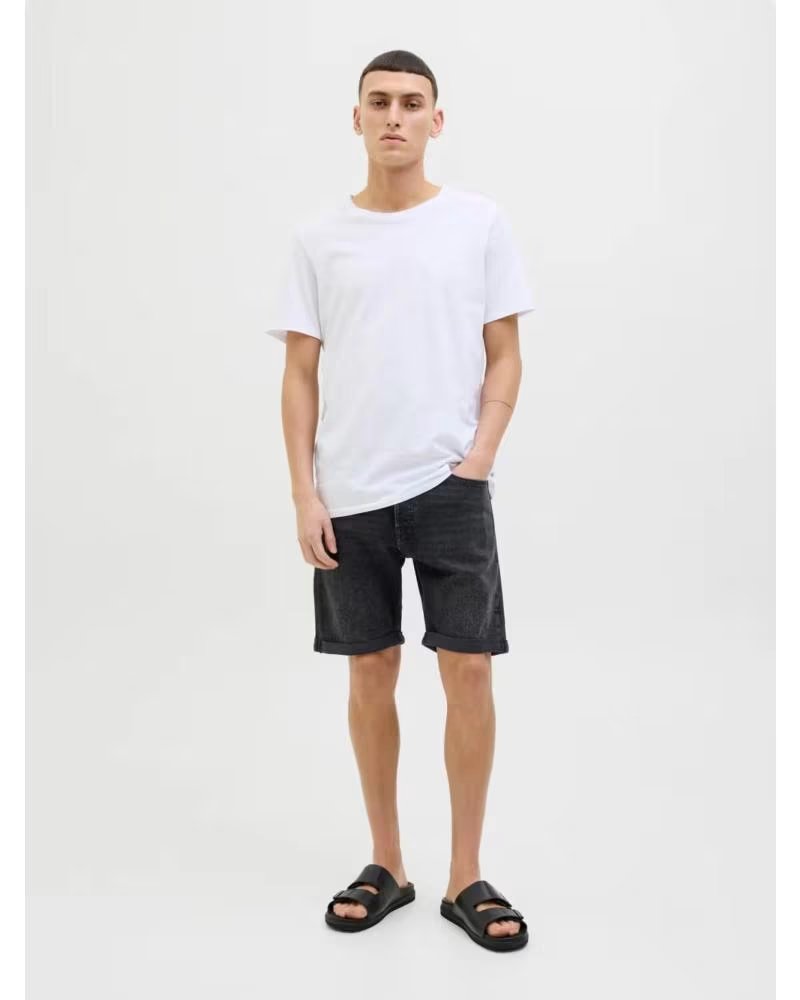 JACK AND JONES SHORT HOMBRE VAQUERO AM 360 JACK JONES 12269612 NEGRO