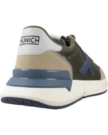 MUNICH ZAPATILLAS ZAPATILLAS VERSUS VERDE OLIVA AZUL EN VERDE PARA UNISEX BEIGE