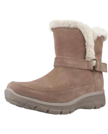 SKECHERS BOTINES MUJER MODELO EASY GOING DREAMERS LUXE V COLOR MARRON DKTP