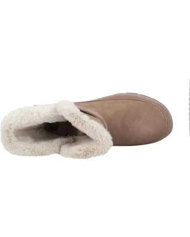 SKECHERS BOTINES MUJER MODELO EASY GOING DREAMERS LUXE V COLOR MARRON DKTP
