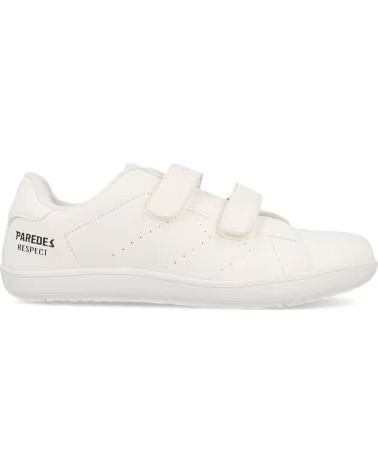 PAREDES ZAPATILLAS RESPETUOSAS NINO CONFORT NATURAL OCEBREIRO BLANCO BLANCO