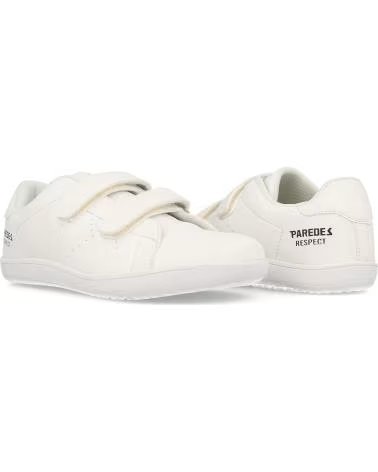 PAREDES ZAPATILLAS RESPETUOSAS NINO CONFORT NATURAL OCEBREIRO BLANCO BLANCO