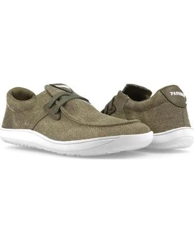 PAREDES ZAPATILLAS RESPETUOSAS HOMBRE CONFORT DUESO KAKI KAKI KAKI