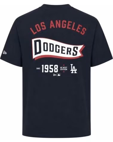 NEW ERA CAMISETA LOS ANGELES DODGERS MLB PENNANT GRAPHIC NAVY 0