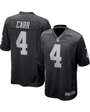AGATHA RUIZ DE LA PRADA CAMISETA DEREK CARR LAS VEGAS RAIDERS NIKE JUNIOR NFL GAME JERSEY 0