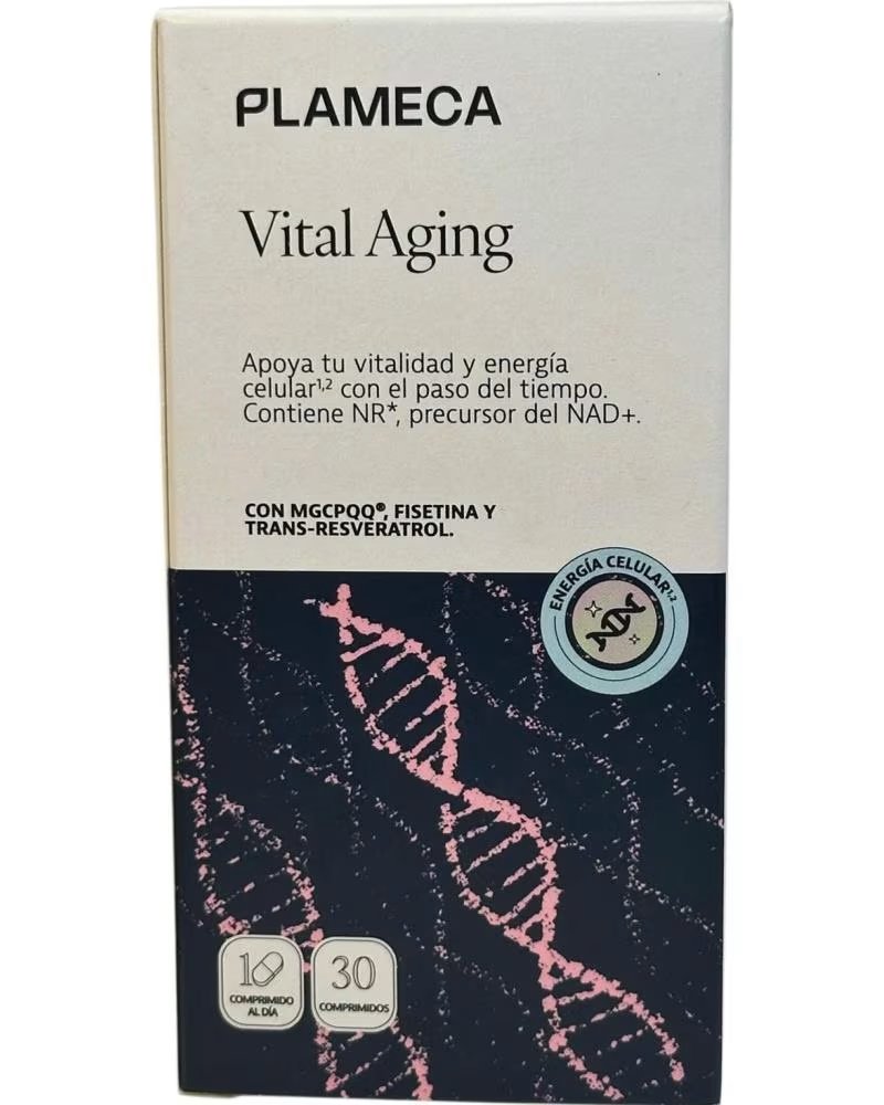 PLAMECA Vital Aging Apoya vitalidad y energia 30 comprimidos de