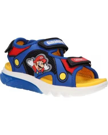 SANDALIAS GEOX J55MXD CON LUZ MARIO BROS ROYALRED