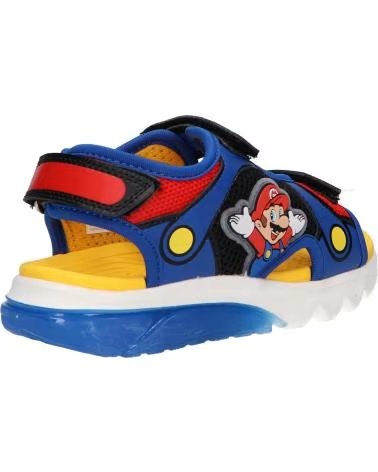 SANDALIAS GEOX J55MXD CON LUZ MARIO BROS ROYALRED