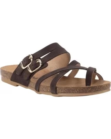 KESLEM SANDALES 801 POUR FEMMES MARRON