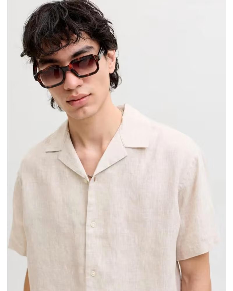 JACK AND JONES CAMISA HOMBRE LINO JACK JONES 12295080 BEIGE