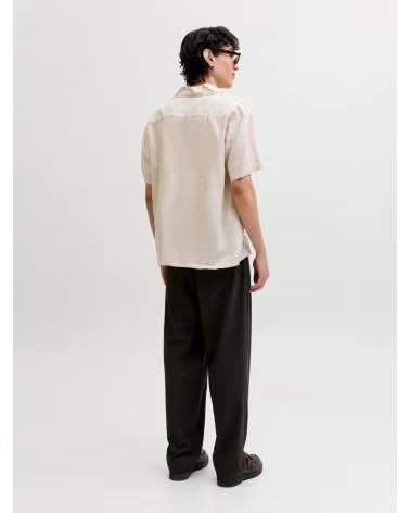 JACK AND JONES CAMISA HOMBRE LINO JACK JONES 12295080 BEIGE
