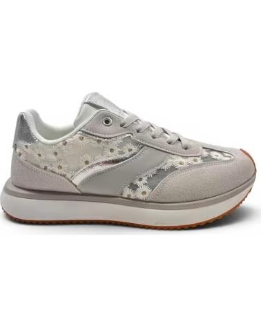 TIMBOS DEPORTIVA DE MUJER COLOR PLATA 133181 PLATEADO