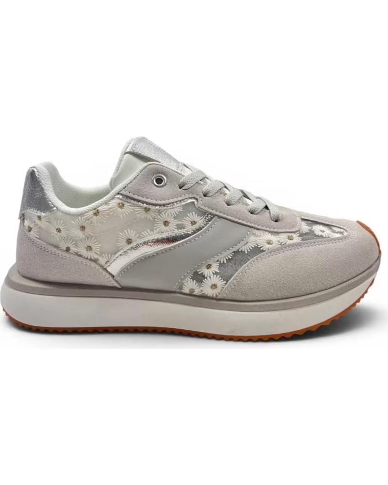 TIMBOS DEPORTIVA DE MUJER COLOR PLATA 133181 PLATEADO