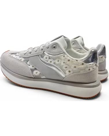 TIMBOS DEPORTIVA DE MUJER COLOR PLATA 133181 PLATEADO
