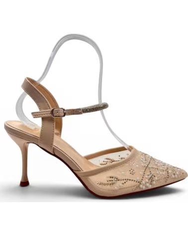 TIMBOS SANDALIA TACON FIESTA MUJER COLOR 133174 BEIGE