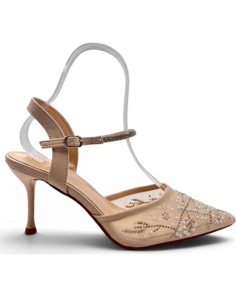TIMBOS SANDALIA TACON FIESTA MUJER COLOR 133174 BEIGE