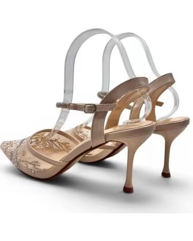 TIMBOS SANDALIA TACON FIESTA MUJER COLOR 133174 BEIGE