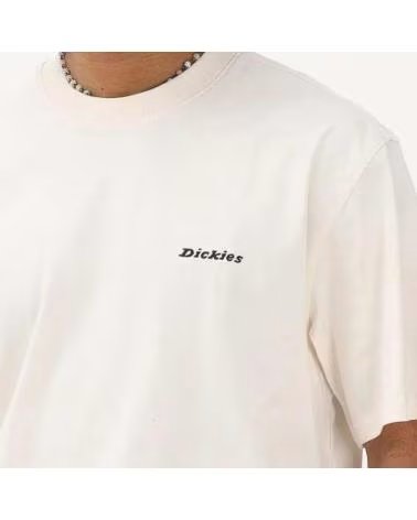 DICKIES CAMISETAS HOMBRE MODELO DK0A89ENECR1 COLOR BLANCO ECRU
