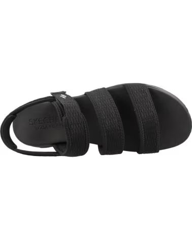 SKECHERS SANDALEN MODELL 120017S FÜR DAMEN IN SCHWARZ BBK