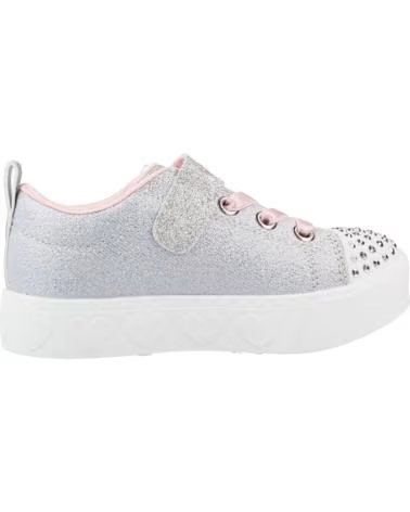 SKECHERS ZAPATILLAS NIÑA 314620N GRIS GYPK