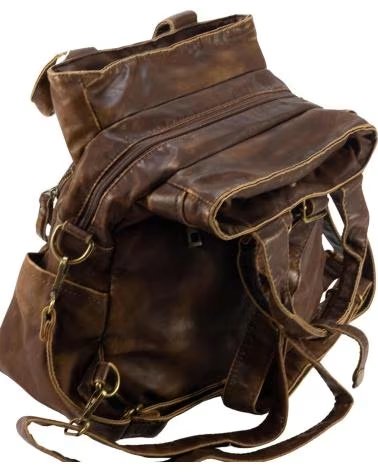 KESLEM BOLSO MOCHILA W25242 MARRÓN MARRON