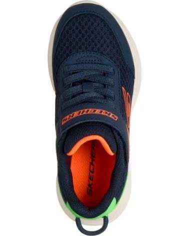 SKECHERS SNEAKERS NINO GO RUN 400 V2 - QUANTA-STRIDE MARINO AZUL
