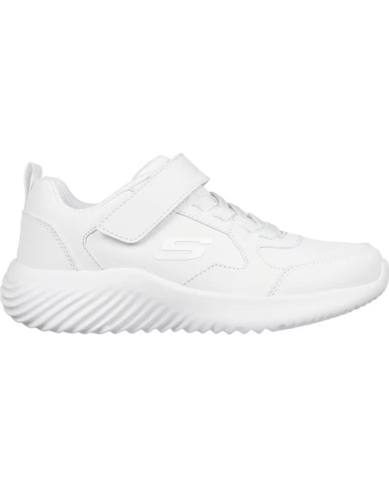 SKECHERS DEPORTIVA COLEGIAL PARA NINO POWER STUDY 405626L BLANCO