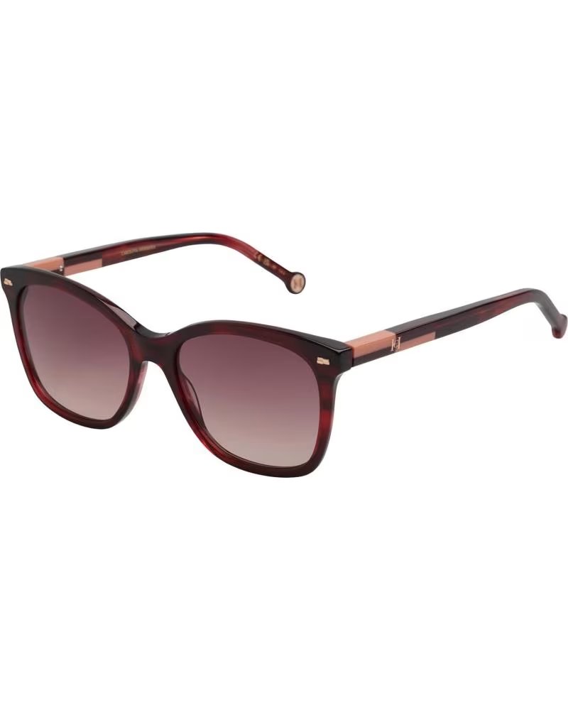 CAROLINA HERRERA GAFAS DE SOL CUADRADAS DE ACETATO HER0137S PARA MUJER BORGONA