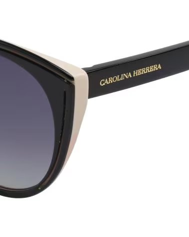 CAROLINA HERRERA GAFAS DE SOL MARIPOSA DE ACETATO HER0142S PARA MUJER NEGRO