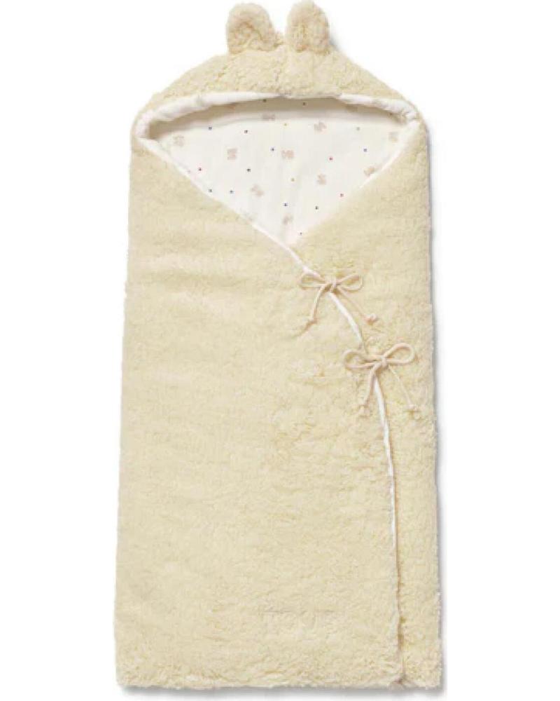 TOUS ARRULLO PARA BEBÉ CON CAPUCHA Y DISEÑO EN BEIGE
